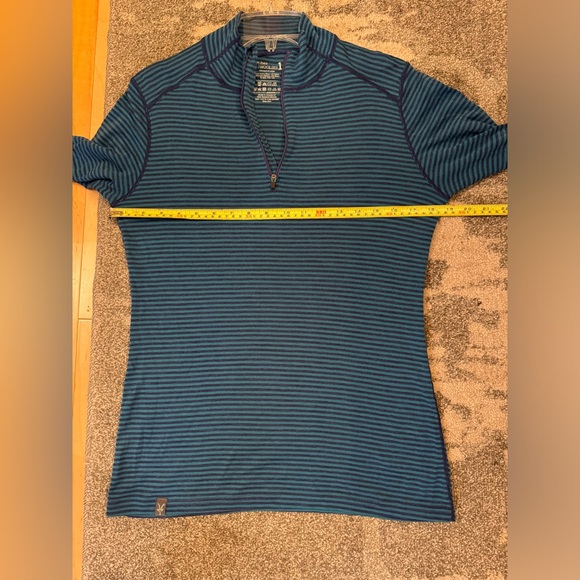 Ibex 1/4 zip base layer. Woolies I - Picture 4 of 5